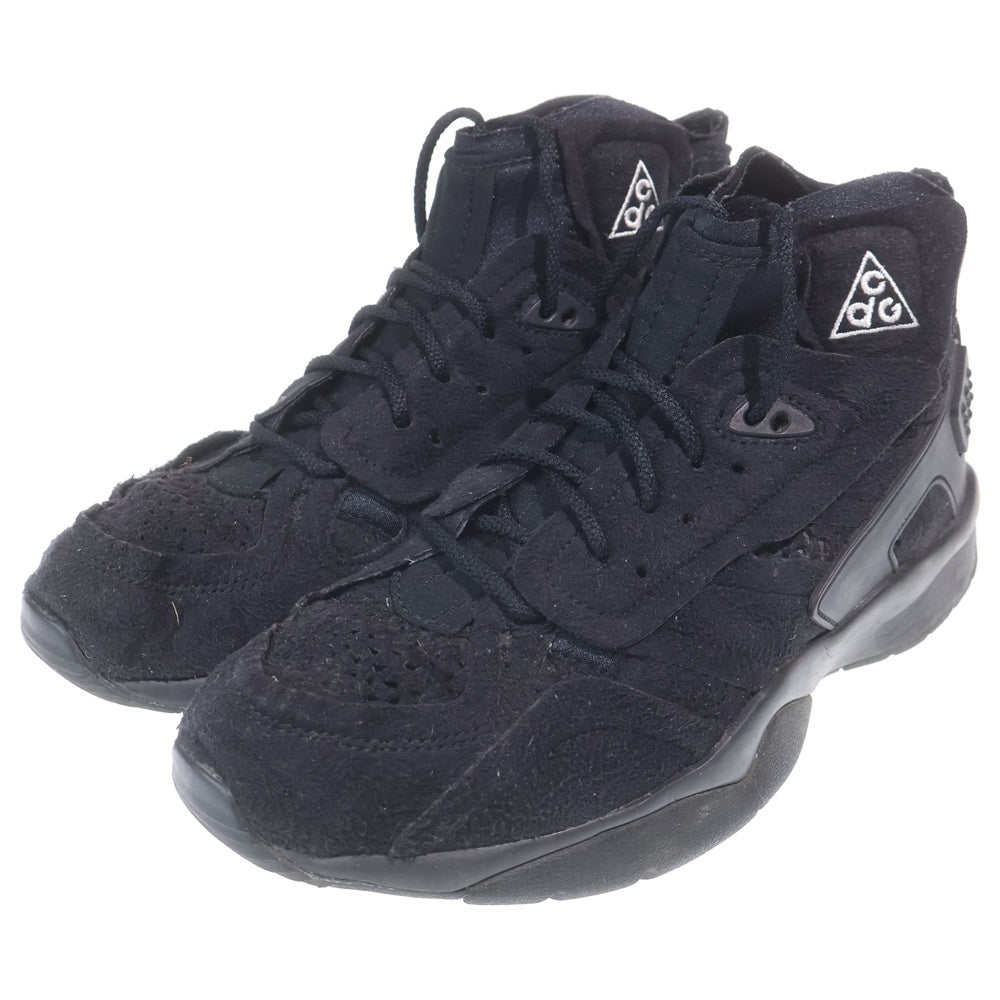 NIKE(ナイキ) ×COMME DES GARCONS A.C.G. AIR MOWABB AV4438-001 コムデギャルソン エア モワブ ハイカットスニーカー ブラック US8.5/26.5cm