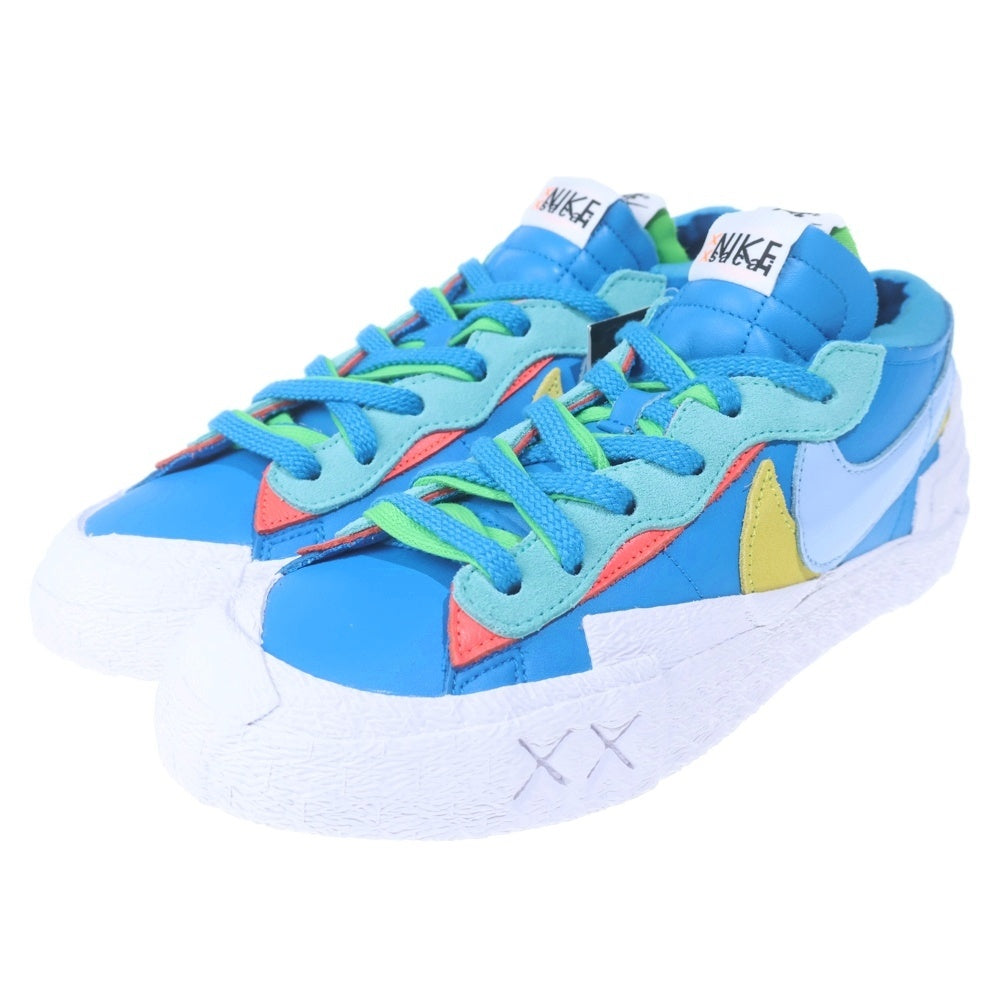 NIKE(ナイキ) ×KAWS ×SACAI BLAZER LOW NEPTUNE BLUE DM7901-400 カウズ サカイ ブレーザー ネプチューンブルー ローカットスニーカー マルチカラー US8.5/26.5cm