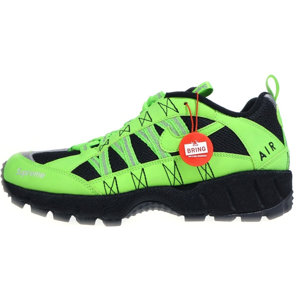NIKE(ナイキ) 17AW ×SUPREME AIR HUMARA 17 924464-300 シュプリーム エアフマラ ローカットスニーカー ライトグリーン US8/26cm