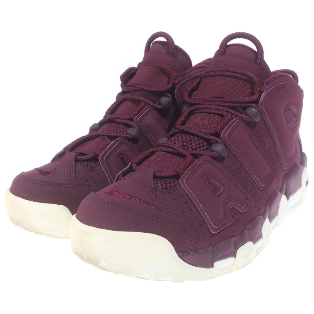 NIKE(ナイキ) AIR MORE UPTEMPO 96 NIGHT MAROON 921949-600 エアモアアップテンポ96 ハイカットスニーカー ブラウン US8/26cm