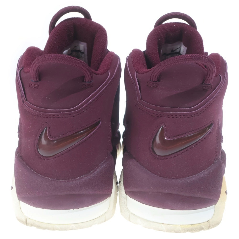 NIKE(ナイキ) AIR MORE UPTEMPO 96 NIGHT MAROON 921949-600 エアモアアップテンポ96 ハイカットスニーカー ブラウン US8/26cm