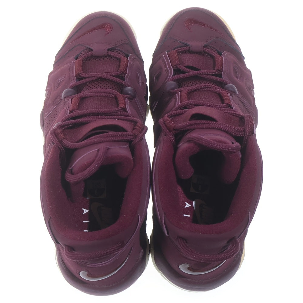 NIKE(ナイキ) AIR MORE UPTEMPO 96 NIGHT MAROON 921949-600 エアモアアップテンポ96 ハイカットスニーカー ブラウン US8/26cm