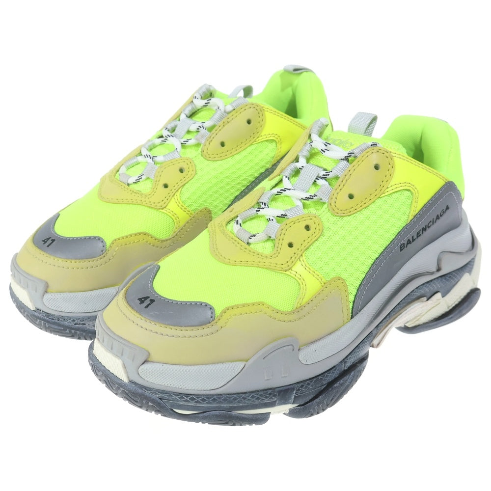 BALENCIAGA(バレンシアガ) TRIPLE S トリプルエス ダッドスニーカー ローカットシューズ ライトグリーン 512175