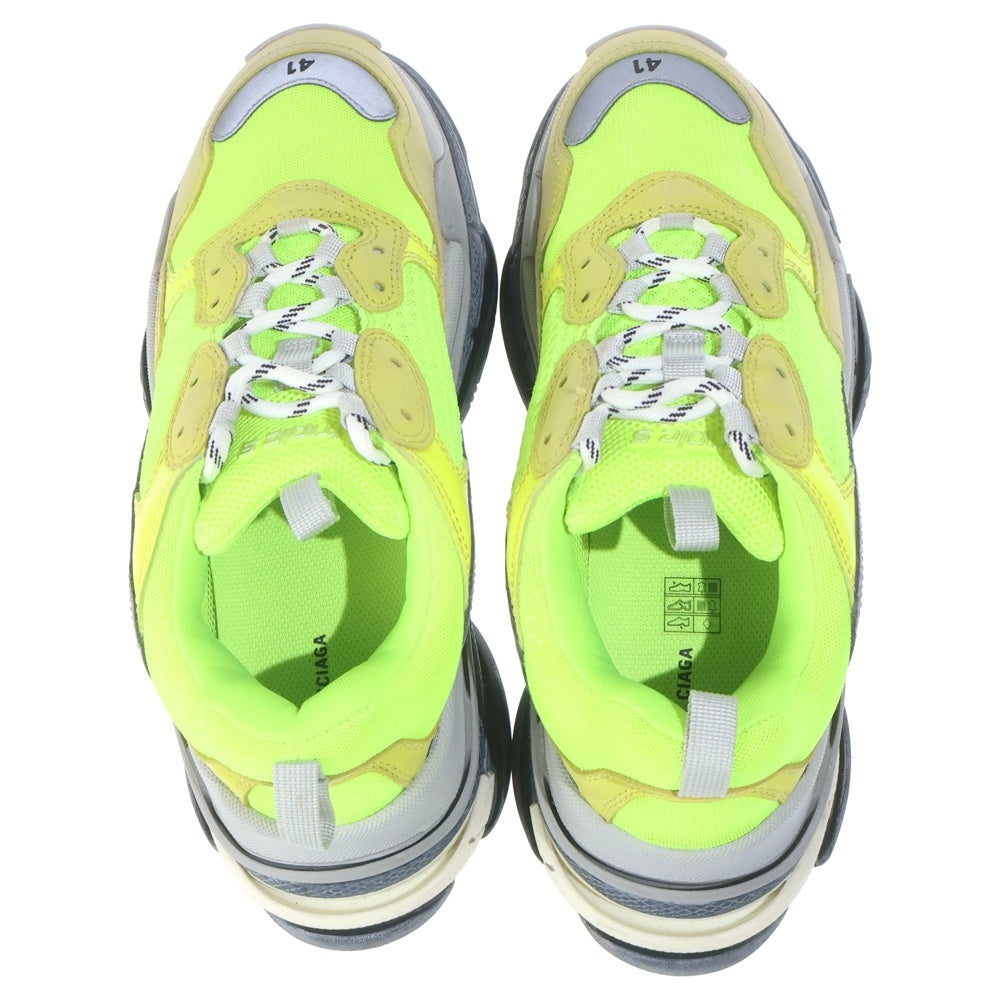 BALENCIAGA(バレンシアガ) TRIPLE S トリプルエス ダッドスニーカー ローカットシューズ ライトグリーン 512175