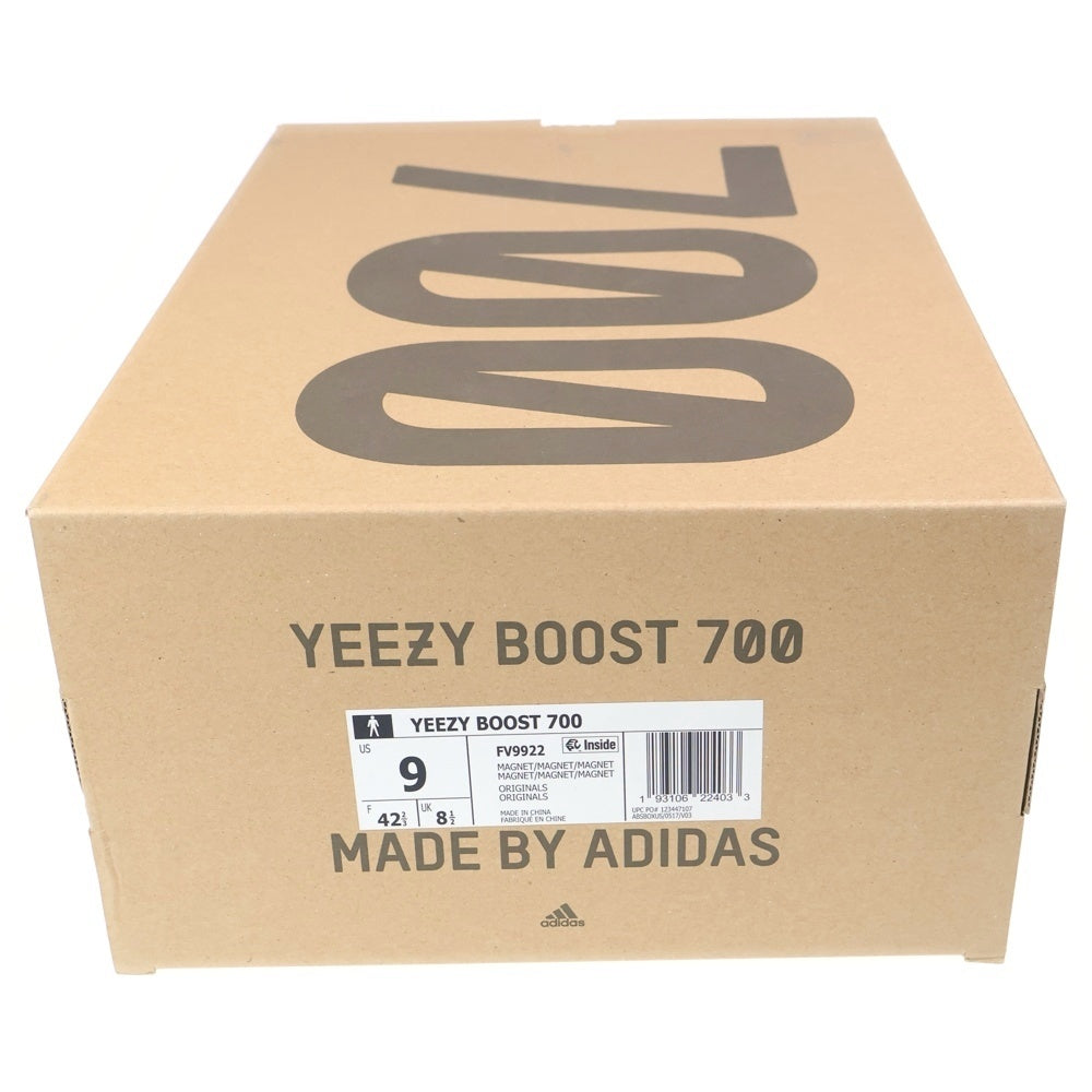 adidas(アディダス) YEEZY BOOST 700 MAGNET FV9922 イージーブースト700 マグネット ローカットスニーカー グレー US9/27cm