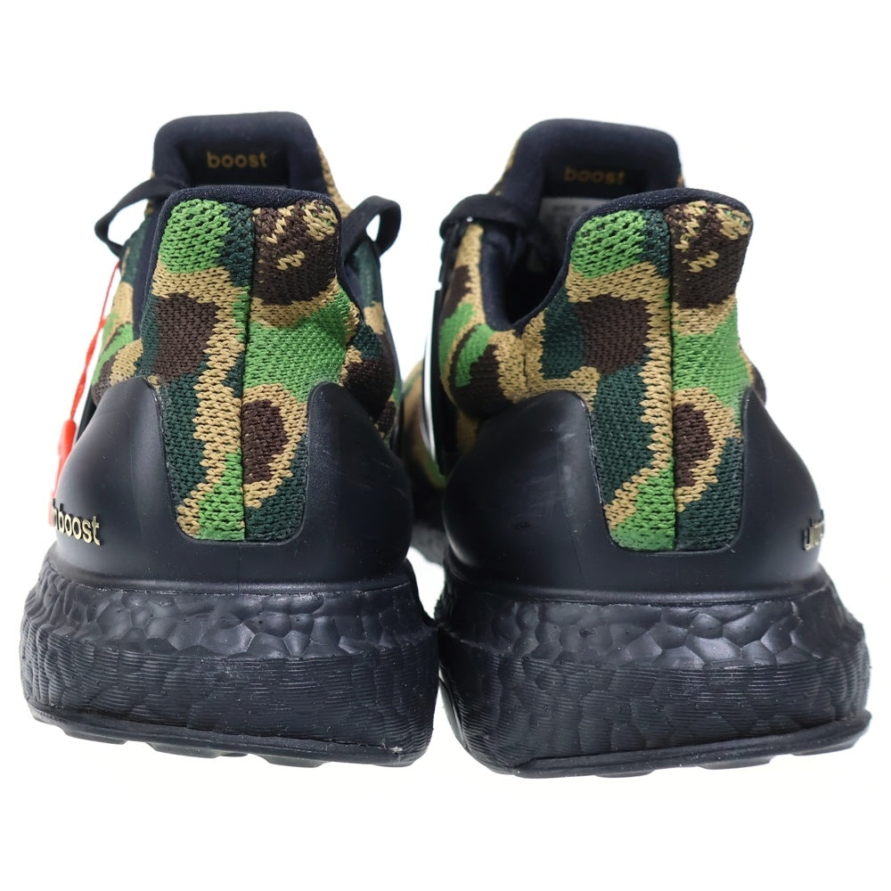 adidas(アディダス) ×A BATHING APE ULTRA BOOST BAPE F35097 アベイシングエイプ ウルトラブースト ローカットスニーカー ブラック US8.5/26.5cm