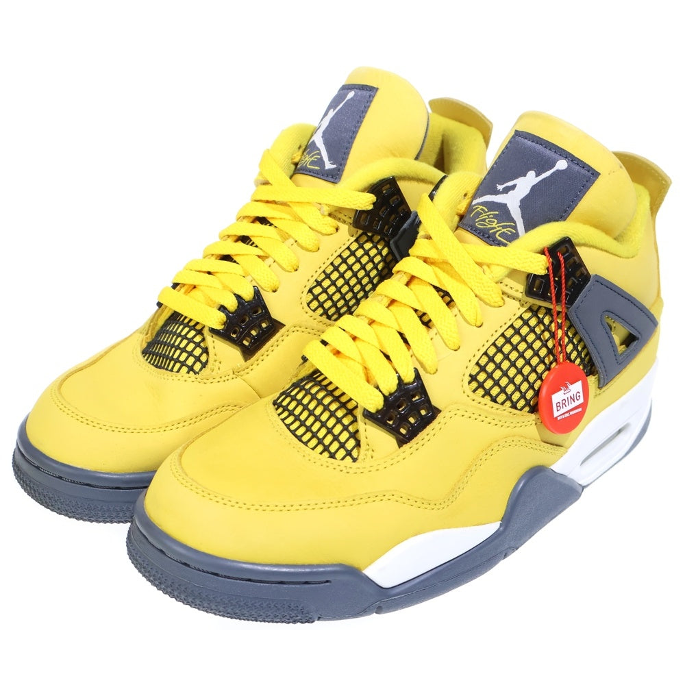 NIKE(ナイキ) AIR JORDAN 4 RETRO TOUR YELLOW CT8527-700 エアジョーダン 4 レトロ ハイカットスニーカー イエロー US8.5/26.5cm