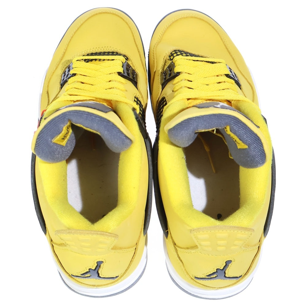 NIKE(ナイキ) AIR JORDAN 4 RETRO TOUR YELLOW CT8527-700 エアジョーダン 4 レトロ ハイカットスニーカー イエロー US8.5/26.5cm