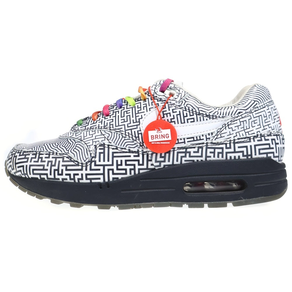 NIKE(ナイキ) AIR MAX 1 OA YT TOKYO MAZE CI1505-001 エアマックス1 トーキョーメイズ ローカットスニーカー ブラック/ホワイト US8.5/26.5cm