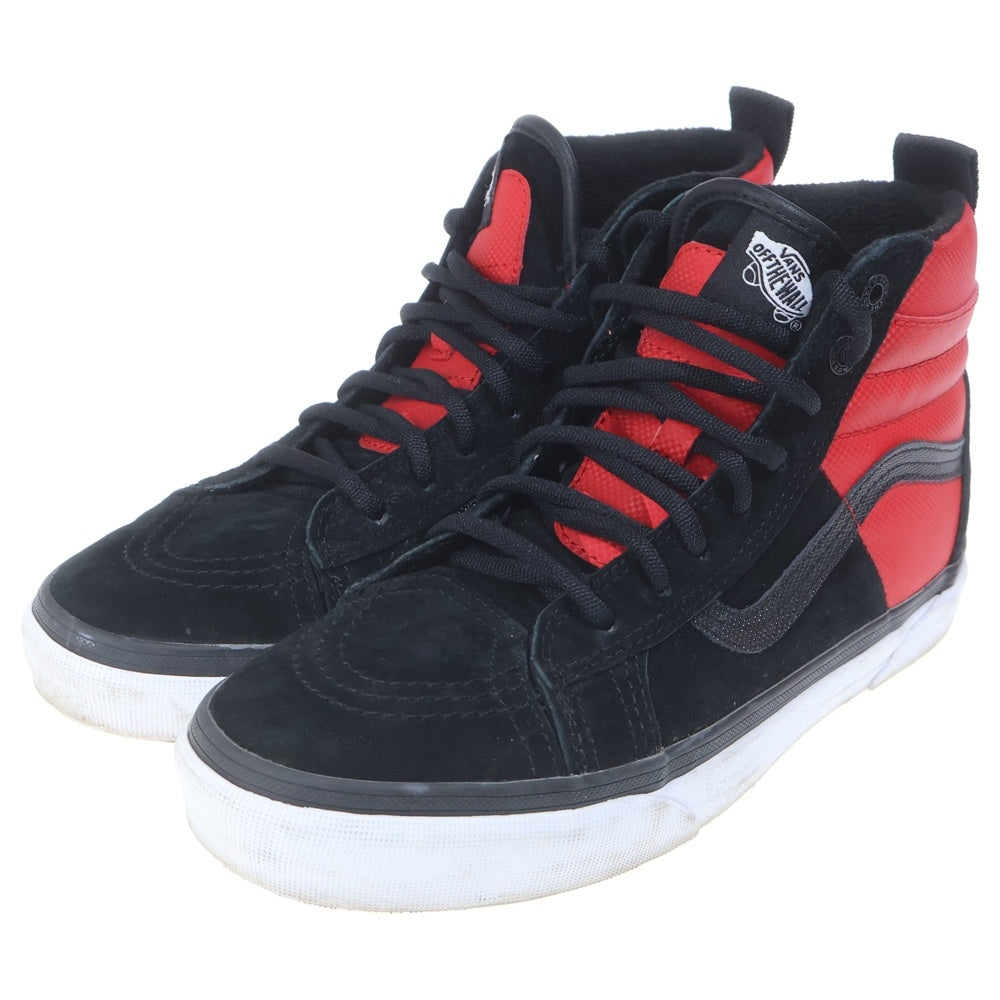 VANS(ヴァンズ) ×THE NORTH FACE SK8-HI 46 MTE DX VN0A3DQ5QWS ザノースフェイス ハイカットスニーカー ブラック/レッド US8/26cm