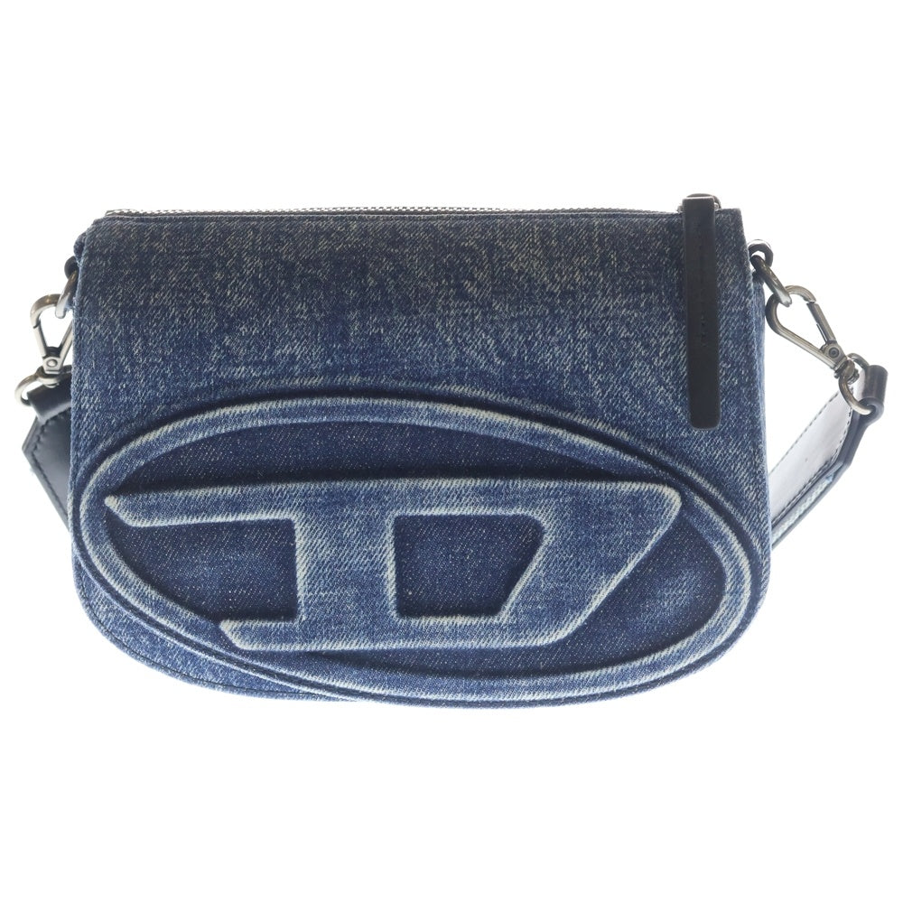 DIESEL(ディーゼル) 1DR CAMERA BAG デニム カメラバッグ ショルダーバッグ インディゴ X10223P6717 レディース