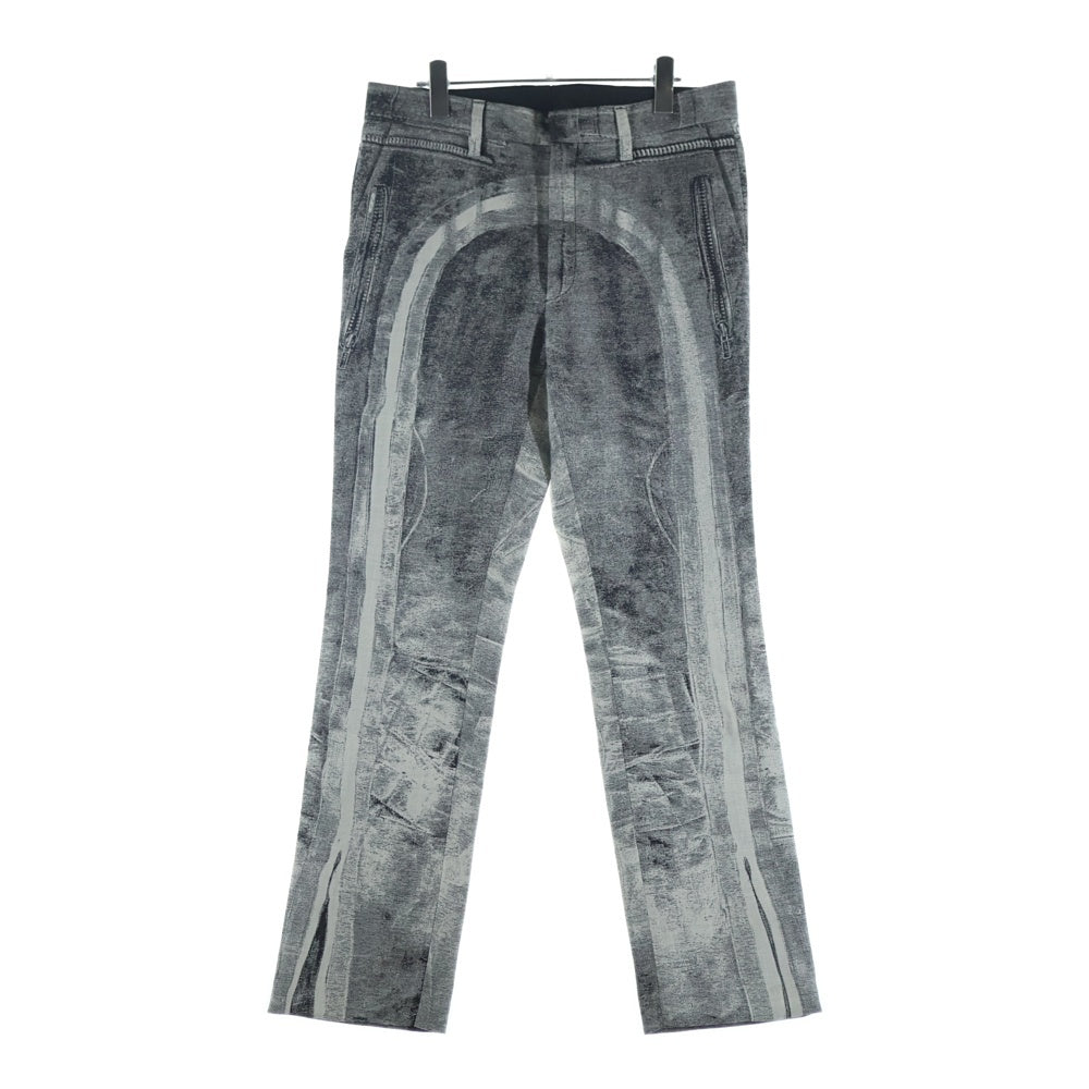 DIESEL(ディーゼル) 22SS P-ONO 転写プリントロングパンツ グレー A05370