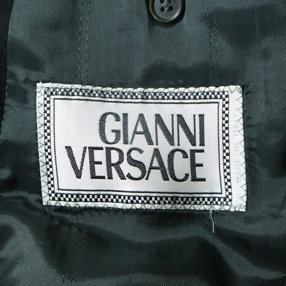 GIANNI VERSACE(ジャンニ ヴェルサーチ) ウール カシミヤ 金ボタン 2B