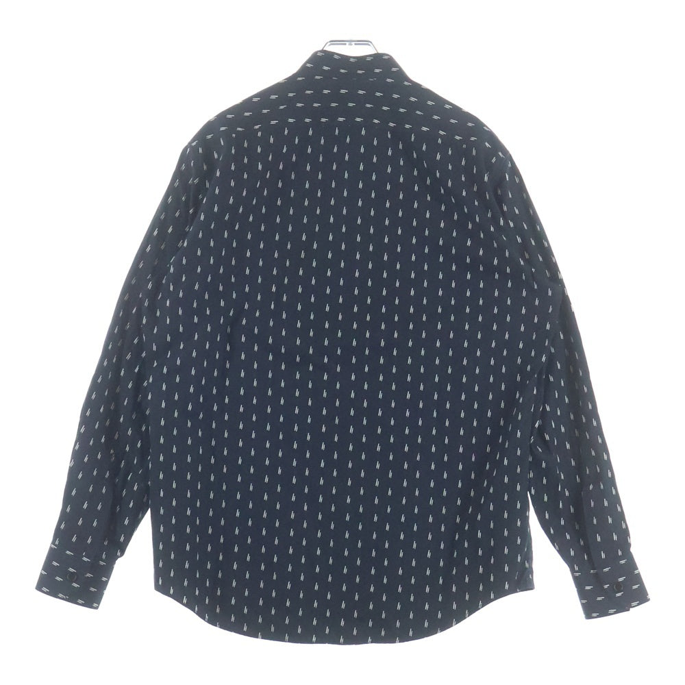 CELINE(セリーヌ) ソルボンヌカラー ドットプリント 長袖シャツ ブラック 2C070186D