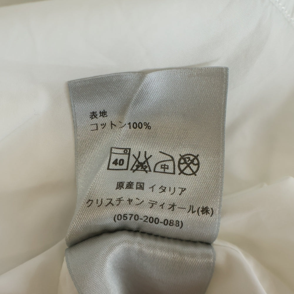 Dior HOMME(ディオールオム) BEE刺ロゴ 長袖シャツ ホワイト 233C541B2088