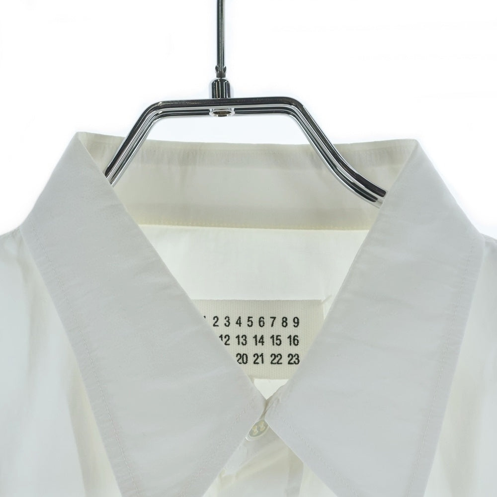 Maison Margiela(メゾンマルジェラ) 18SS 4ステッチ 長袖シャツ ホワイト S50DL0359