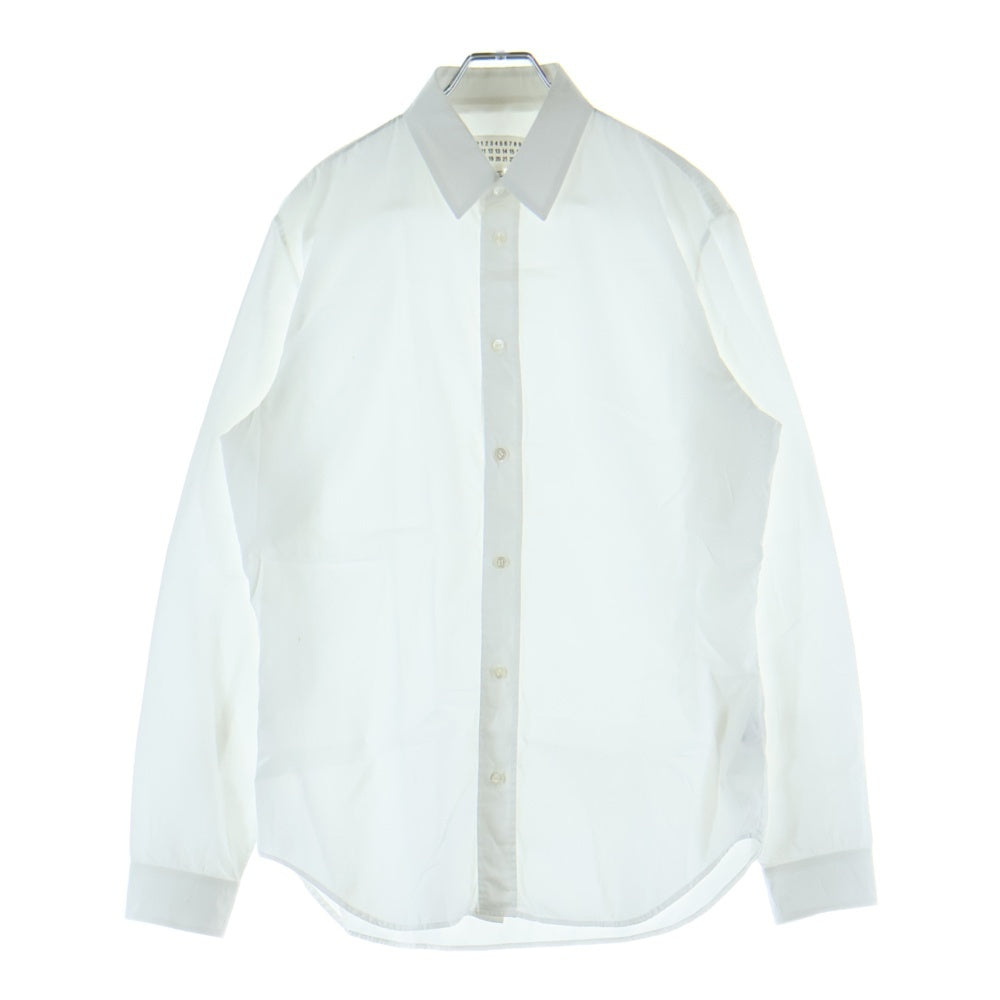 Maison Margiela(メゾンマルジェラ) 17AW 4ステッチ 長袖シャツ ホワイト S50DL0321