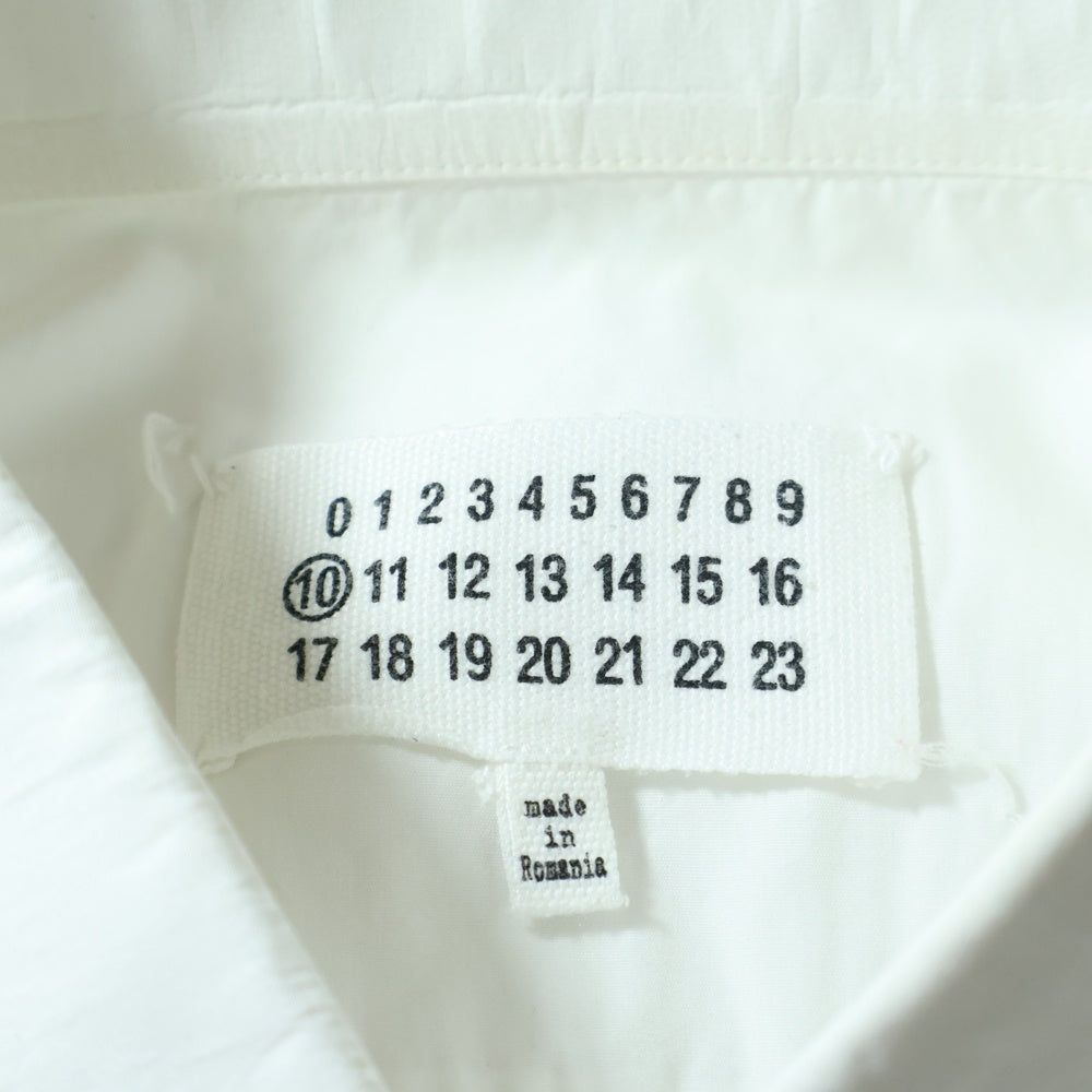 Maison Margiela(メゾンマルジェラ) 17AW 4ステッチ 長袖シャツ ホワイト S50DL0321
