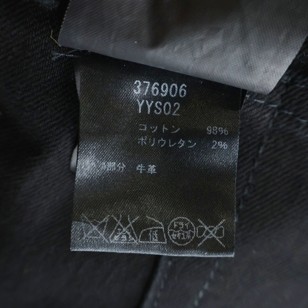 SAINT LAURENT PARIS(サンローランパリ) 16SS ストレッチスキニー デニムパンツ ブラック 376906 YYS02