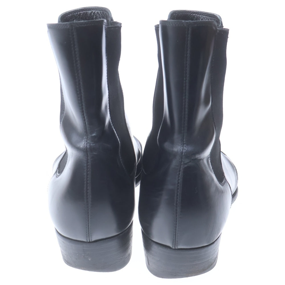 SAINT LAURENT PARIS(サンローランパリ) サイドゴア レザー ブーツ ブラック 443213