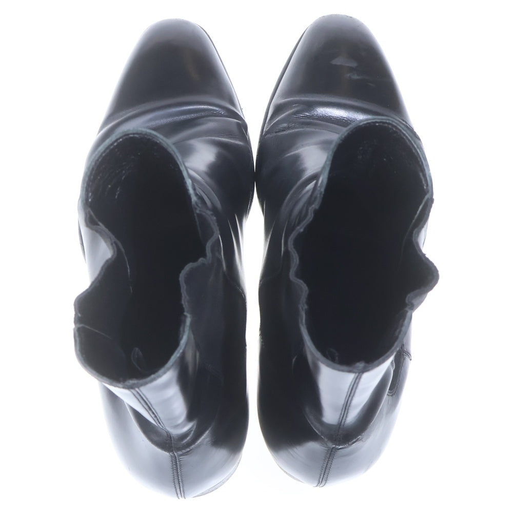 SAINT LAURENT PARIS(サンローランパリ) サイドゴア レザー ブーツ ブラック 443213