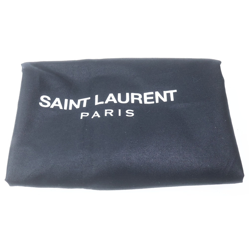 SAINT LAURENT PARIS(サンローランパリ) サイドゴア レザー ブーツ ブラック 443213