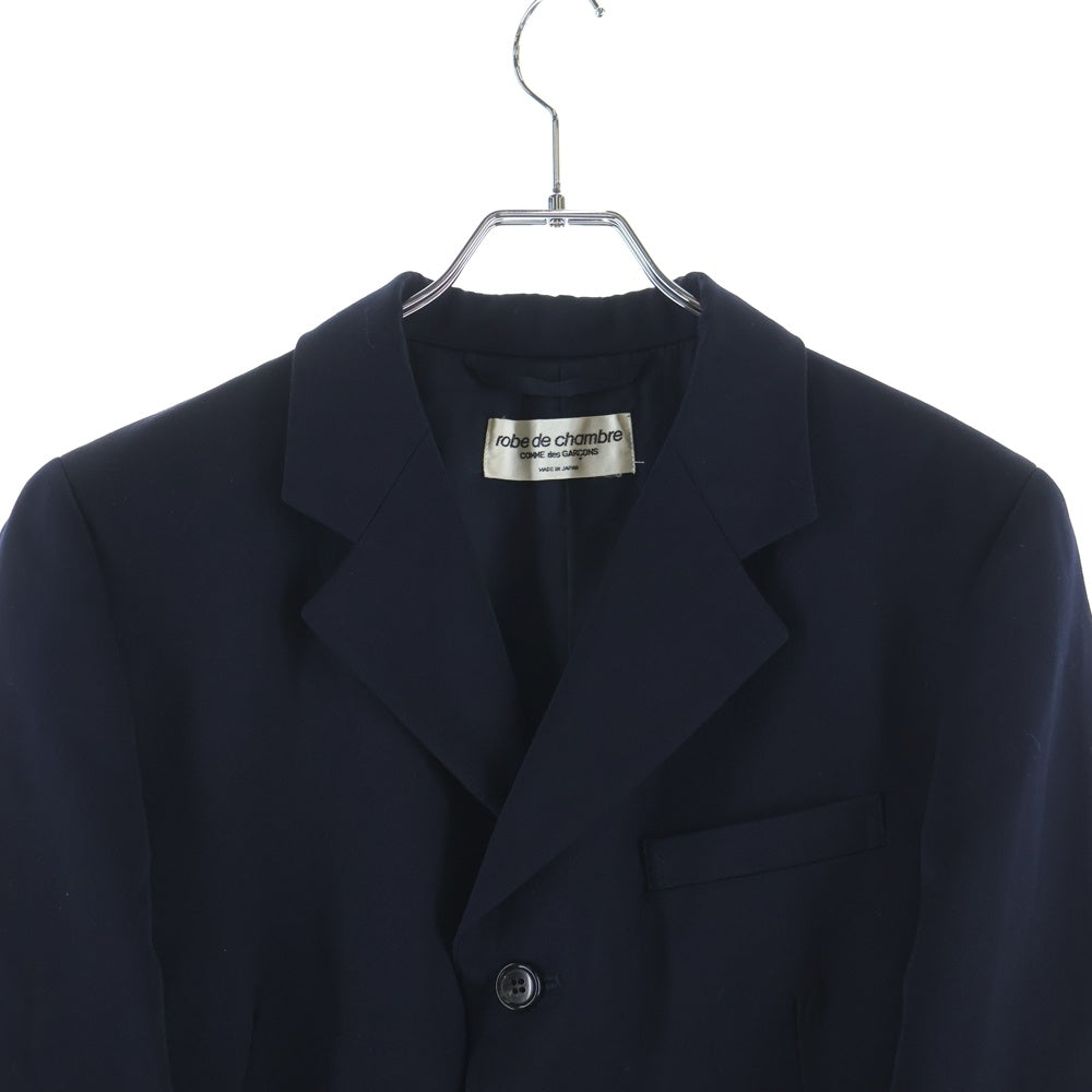 robe de chambre COMME des GARCONS(ローブドシャンブル コムデギャルソン) ウール 2B テーラードジャケット ブラック RJ-050110 AD1992