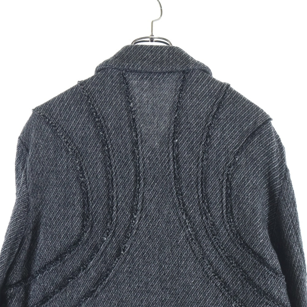 COMME des GARCONS HOMME PLUS(コムデギャルソンオムプリュス) 03AW 縮絨 切り替え バイアス コート グレー XK-C002 AD2003