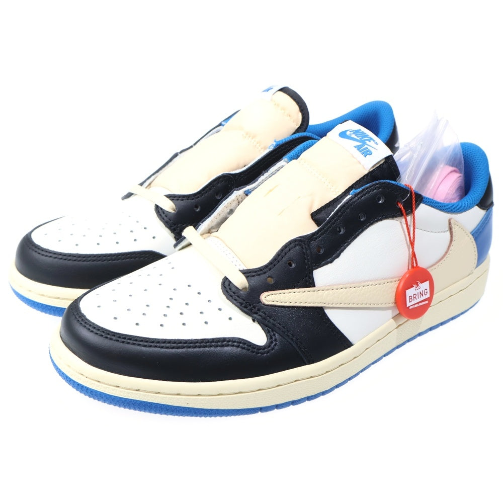 NIKE(ナイキ) ×TRAVIS SCOTT FRAGMENT DESIGN AIR JORDAN 1 LOW OG SP トラヴィススコット フラグメント エアジョーダン1 ローカットスニーカー US9/27cm DM7866-140
