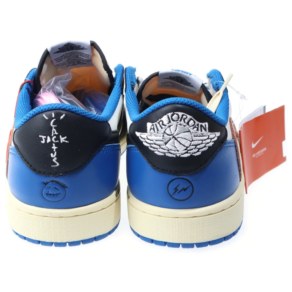 NIKE(ナイキ) ×TRAVIS SCOTT FRAGMENT DESIGN AIR JORDAN 1 LOW OG SP トラヴィススコット フラグメント エアジョーダン1 ローカットスニーカー US9/27cm DM7866-140
