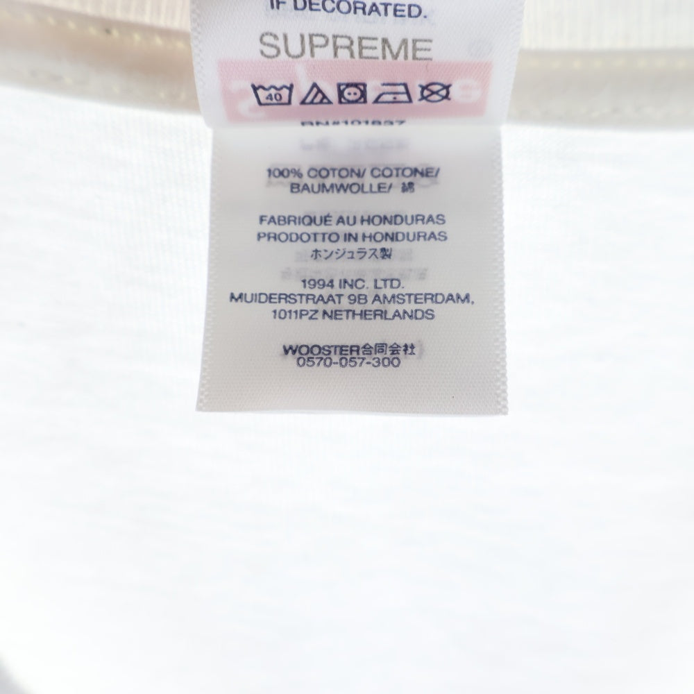SUPREME(シュプリーム) 25SS Painted Tee ペイント プリント半袖Tシャツ ホワイト