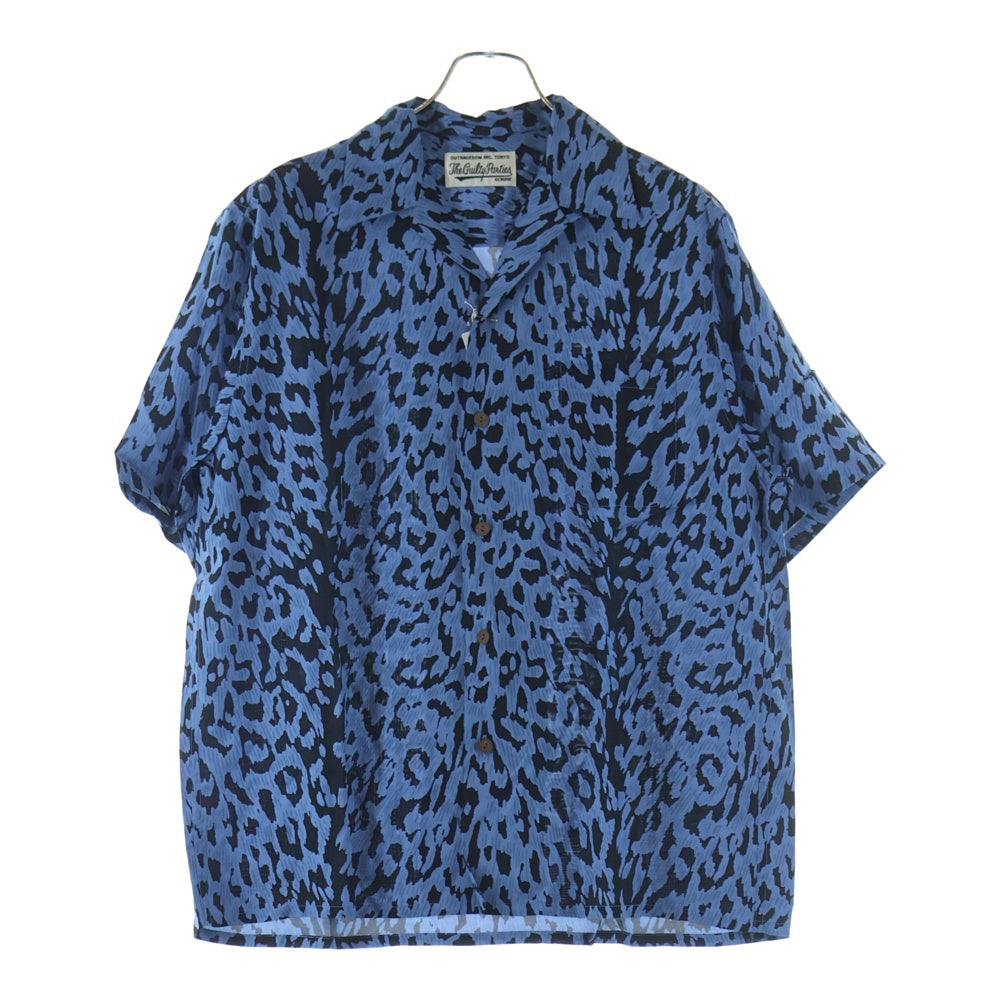 WACKO MARIA(ワコマリア) 23SS HAWAIIAN SHIRT S/S ハワイアンシャツ 半袖シャツ ネイビー 23SS-WMS-HI10