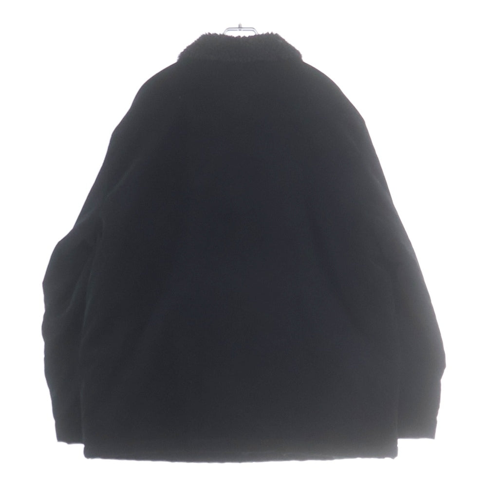 SUPREME(シュプリーム) 24AW Kindermann Uncut Corduroy Car Coat キンダーマン ボアカーコート ジャケット ブラック