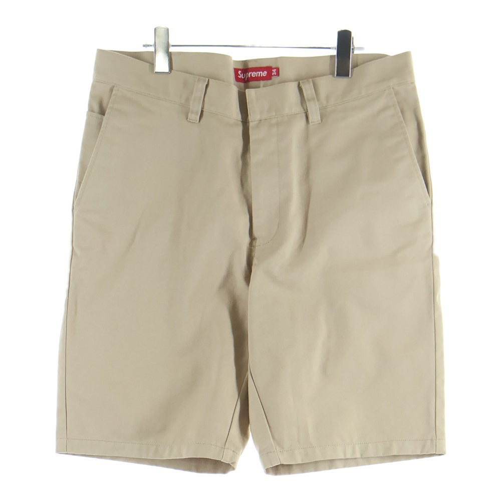 SUPREME(シュプリーム) Work Short チノ ワークショーツ ハーフパンツ ベージュ