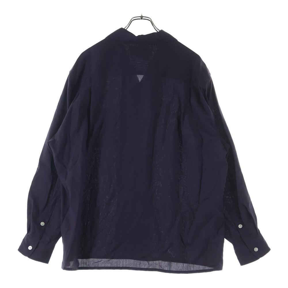 WACKO MARIA(ワコマリア) 50s SHIRT L/S 長袖シャツ パープル