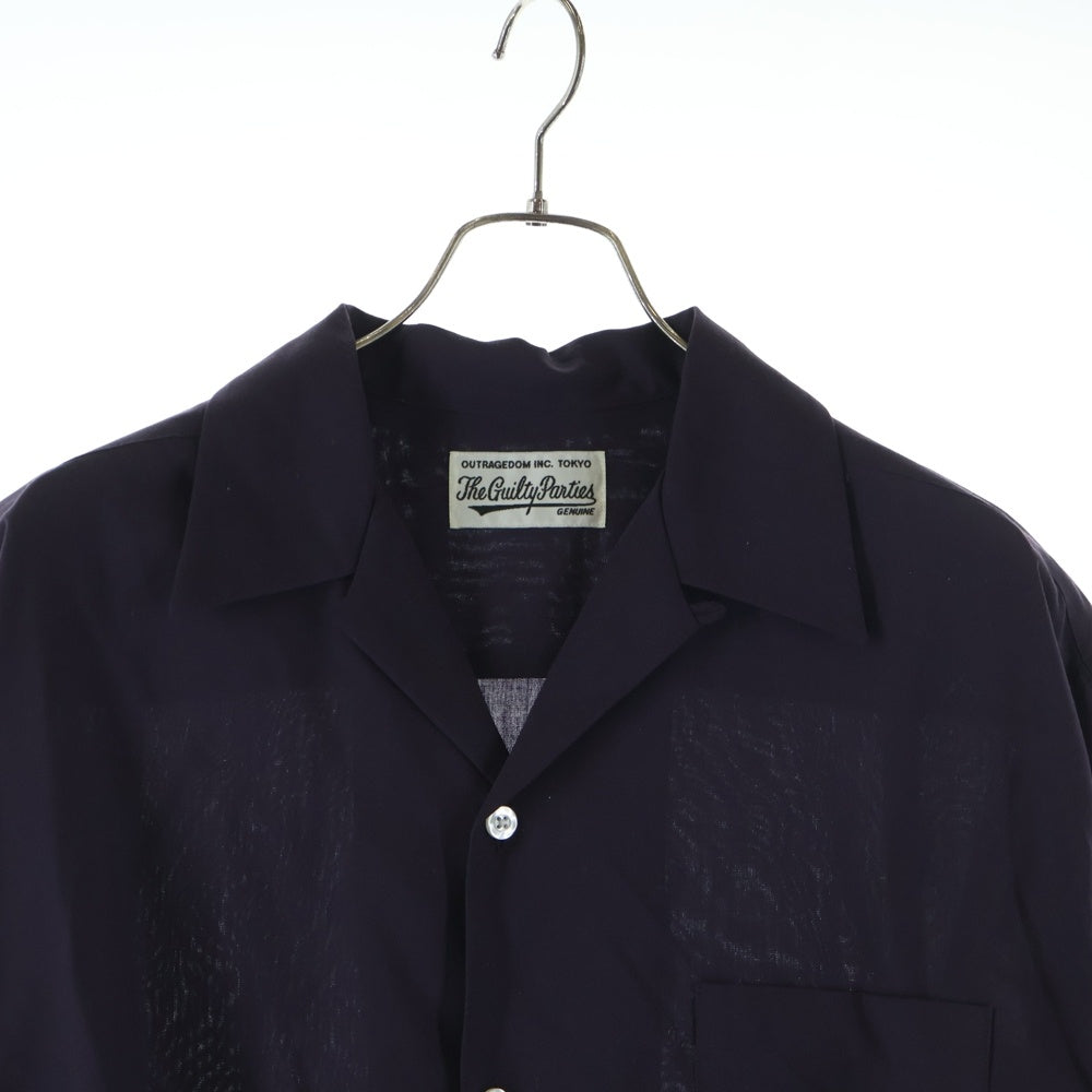 WACKO MARIA(ワコマリア) 50s SHIRT L/S 長袖シャツ パープル