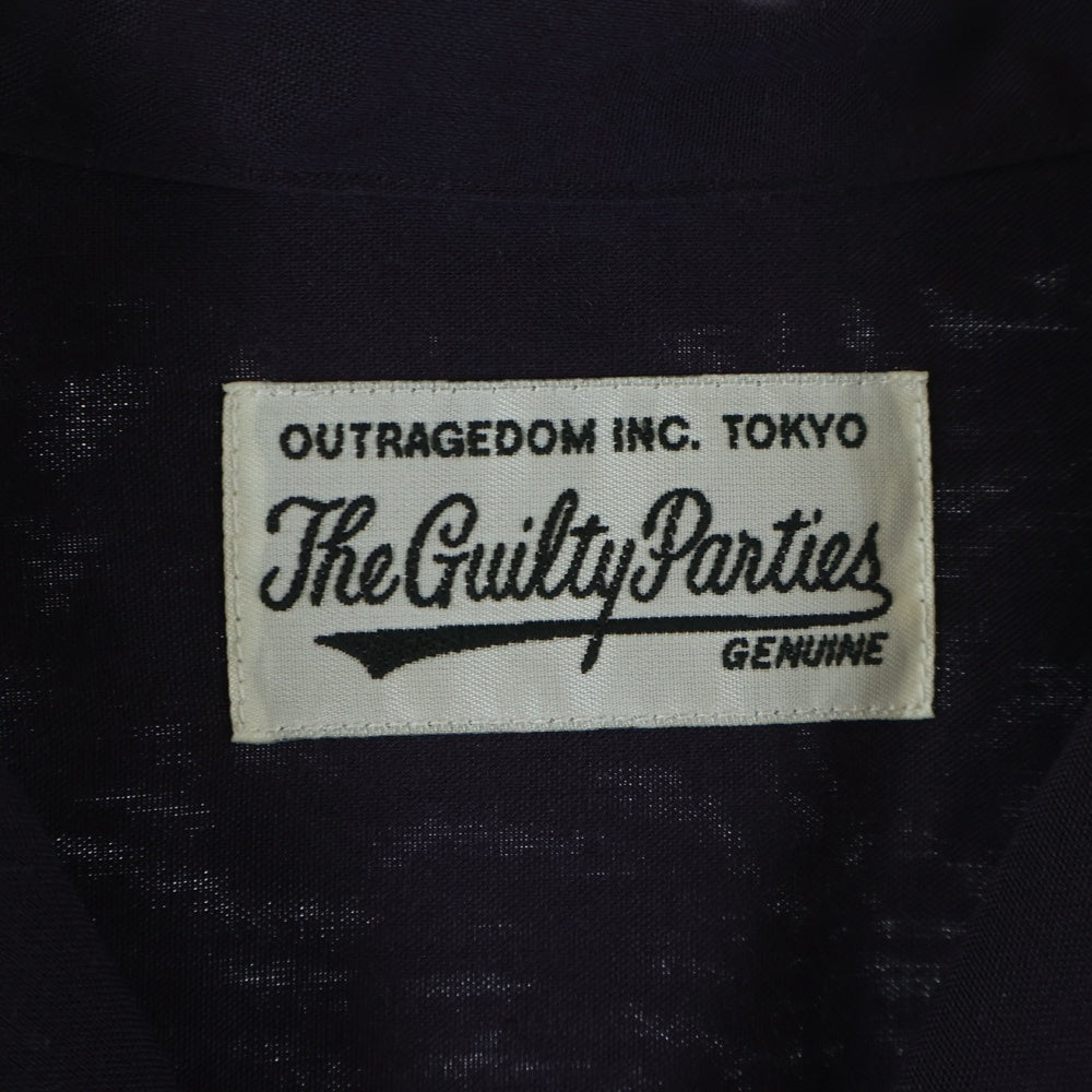 WACKO MARIA(ワコマリア) 50s SHIRT L/S 長袖シャツ パープル
