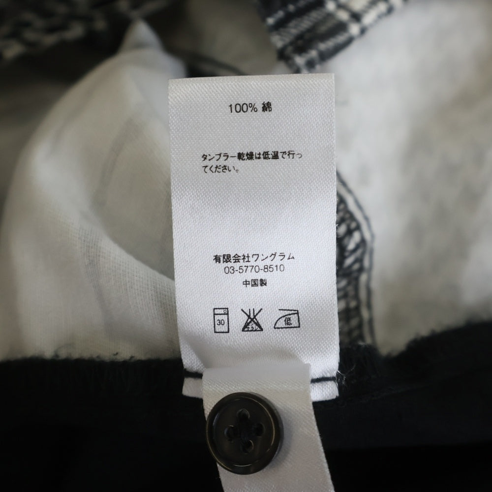 SUPREME(シュプリーム) 16AW Animal Patchwork Twill Shirt アニマルパッチワーク コットンツイル 長袖シャツ ホワイト/ブラック