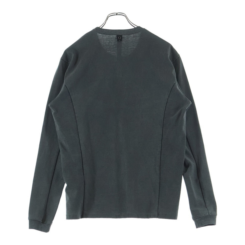 wjk(ダブルジェイケイ) 21AW Heavy Light Plainstitch Cut&Sewn ヘビーライト クルーネック 長袖Tシャツ カットソー グレー mj76u