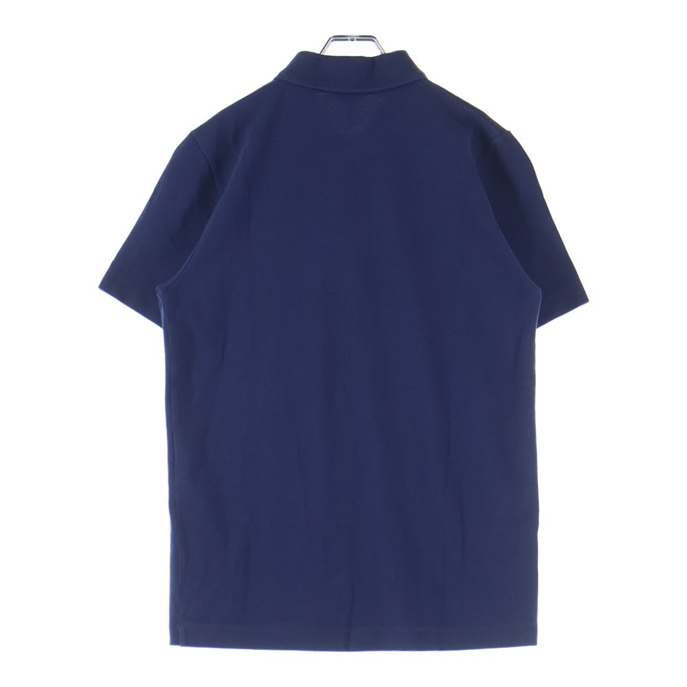 LOEWE ロエベ 19AW ANAGRAM POLO フロントアナグラム刺繍 半袖 ポロシャツ ネイビー H3259820CR LOEWE(ロエベ) 19AW ANAGRAM POLO フロントアナグラム刺繍 半袖
