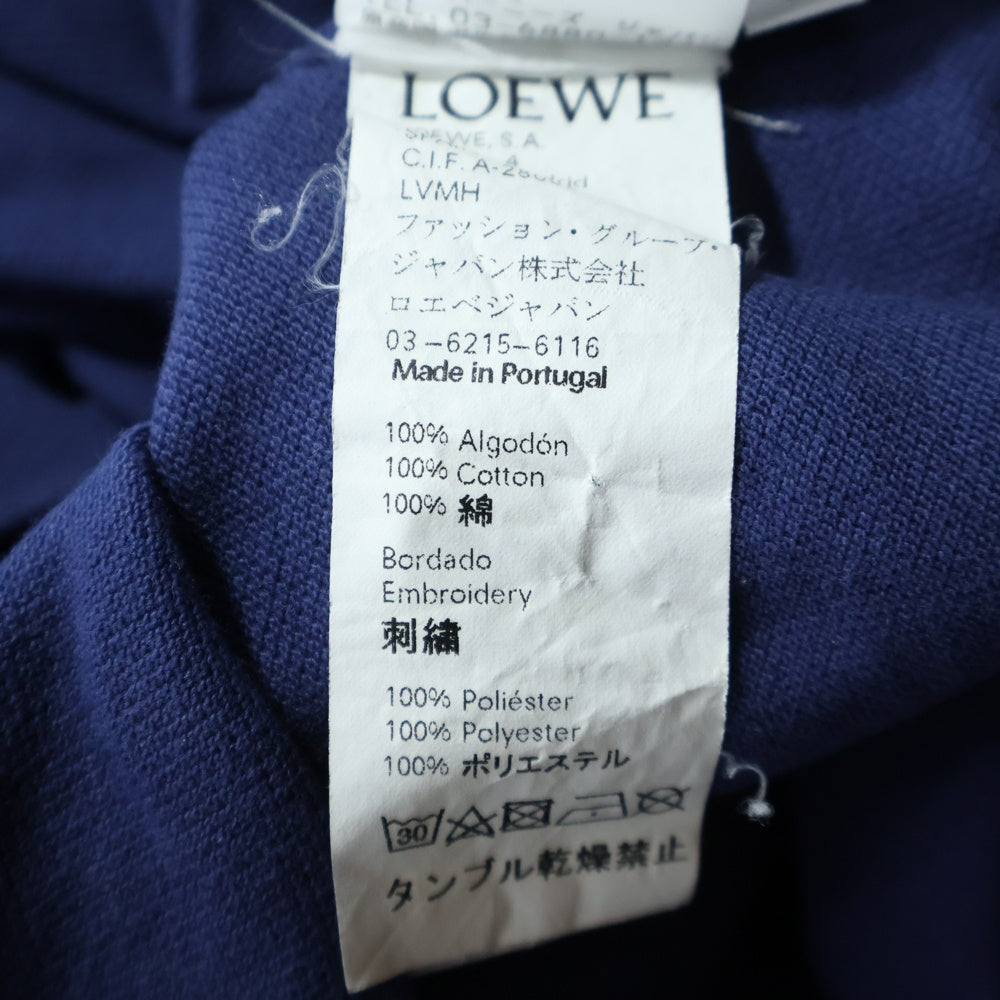LOEWE(ロエベ) 19AW ANAGRAM POLO フロントアナグラム刺繍 半袖