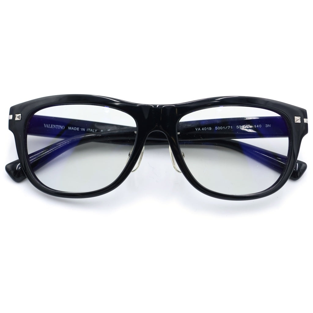 VALENTINO(ヴァレンティノ) スタッズ ウェリントン アイウェア サングラス メガネ 眼鏡 ブラック VA4019