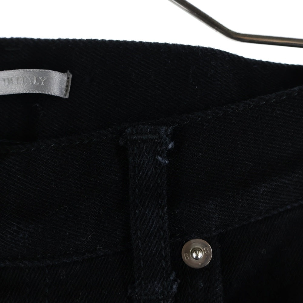 Dior HOMME(ディオールオム) 18AW BEE DENIM ビー刺繍 スリムストレートデニムパンツ ブラック 863DS11W9493