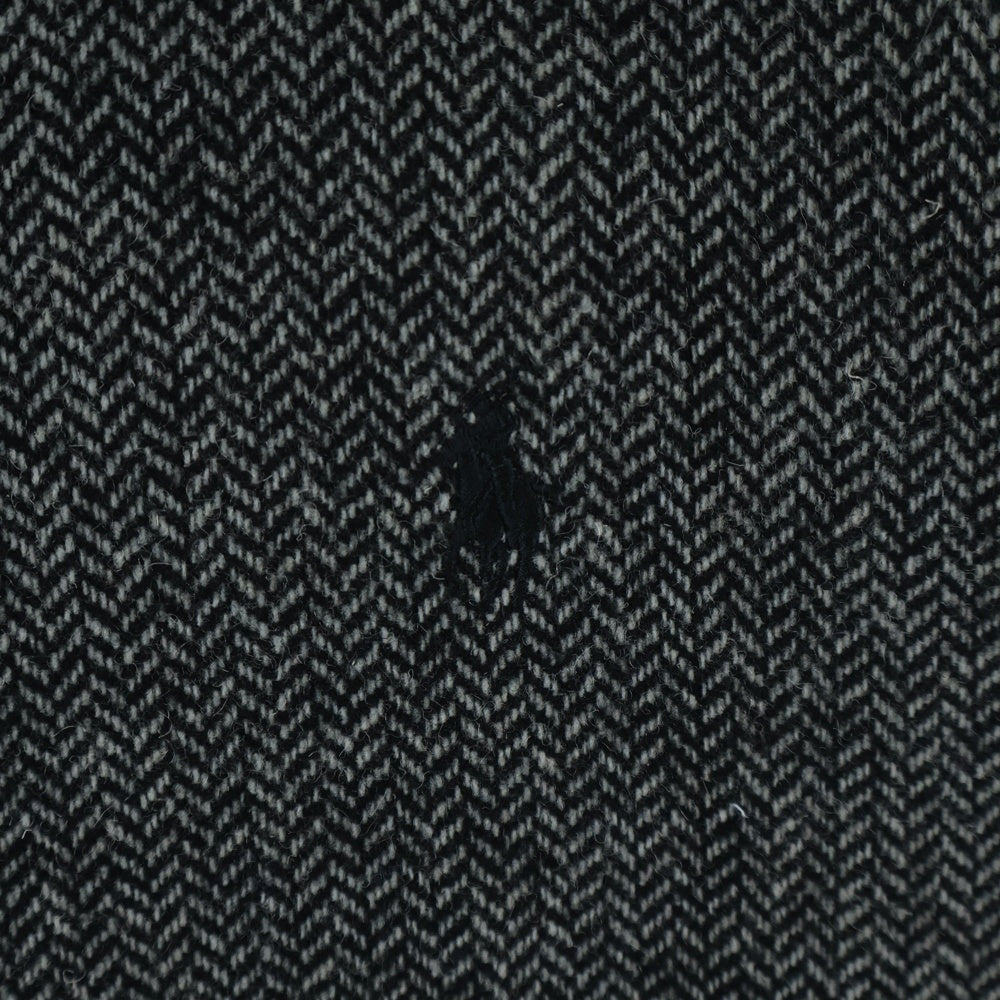 POLO RALPH LAUREN(ポロラルフローレン) ポニー刺繍 ウールヘリンボーン スイングトップ ジャケット ブルゾン グレー