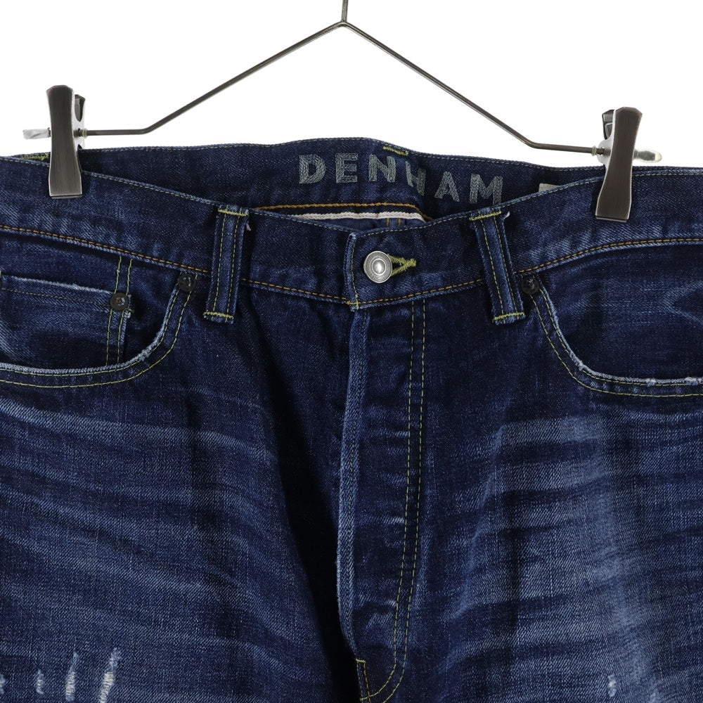 DENHAM(デンハム) EASTWIDER MIJ KENDO-CTTN イーストワイダー ダメージ加工 デニムパンツ インディゴ 01-24-09-11-512
