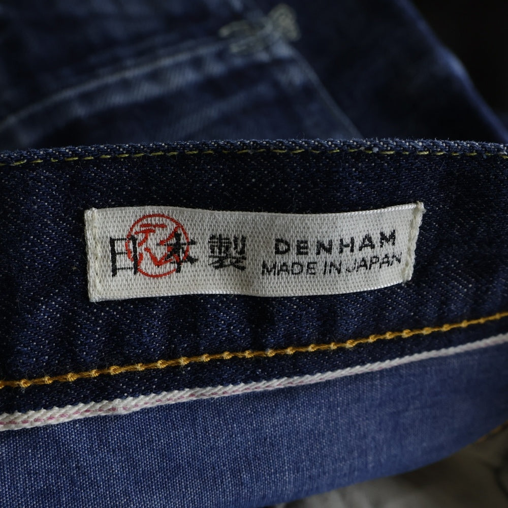DENHAM(デンハム) EASTWIDER MIJ KENDO-CTTN イーストワイダー ダメージ加工 デニムパンツ インディゴ 01-24-09-11-512