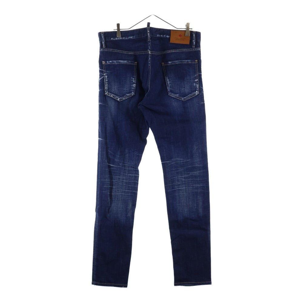 DSQUARED2(ディースクエアード) COOL GUY JEANS クールガイ ジーンズ スキニー デニムパンツ インディゴ S74LB1315
