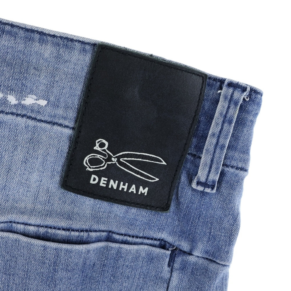 DENHAM(デンハム) FATIGUE WIDE FIT ファティーグ ワイドフィット ペイント加工 デニムパンツ インディゴ 01-23-07-11-037