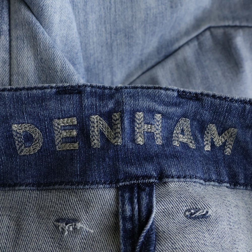 DENHAM(デンハム) FATIGUE WIDE FIT ファティーグ ワイドフィット ペイント加工 デニムパンツ インディゴ 01-23-07-11-037