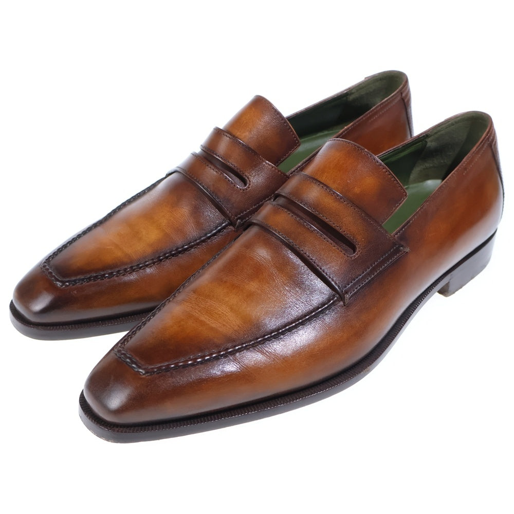 Berluti(ベルルッティ) ANDY アンディ モカシン レザー ビジネスシューズ ローファー ブラウン